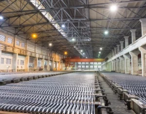 leading role in a zinc industry