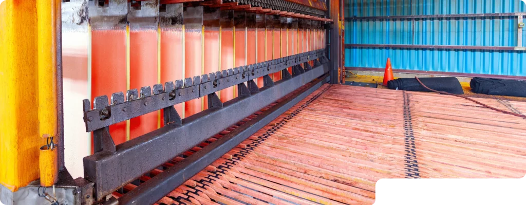 industry where copper is produced